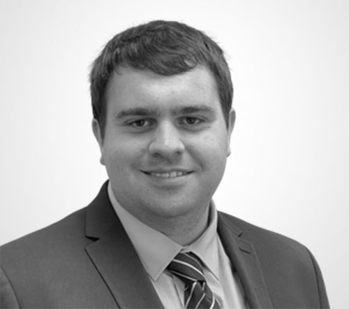 Congratulating Neal Macdonald on becoming a qualifying solicitor